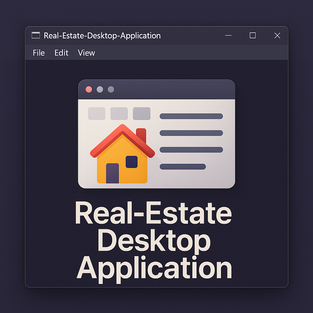 Real-Estate-Desktop-Application